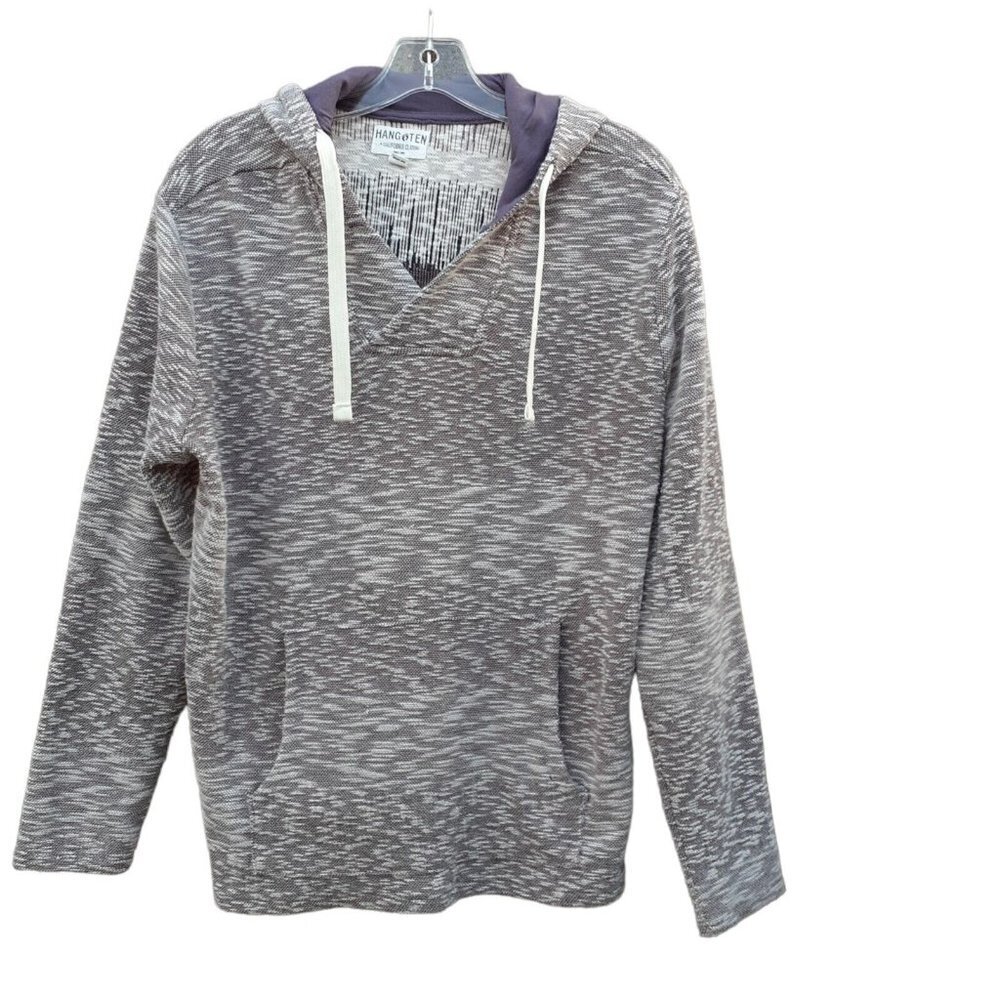 Hang Ten of California Womens Pullover Hoodie with Kangaroo Pocket Y2K Size XL